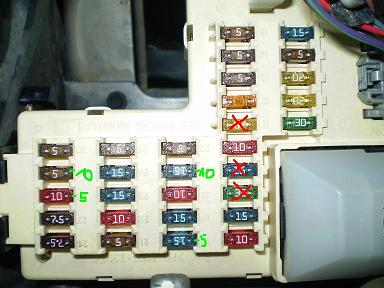 bezpieczniki pod kierownicą.JPG